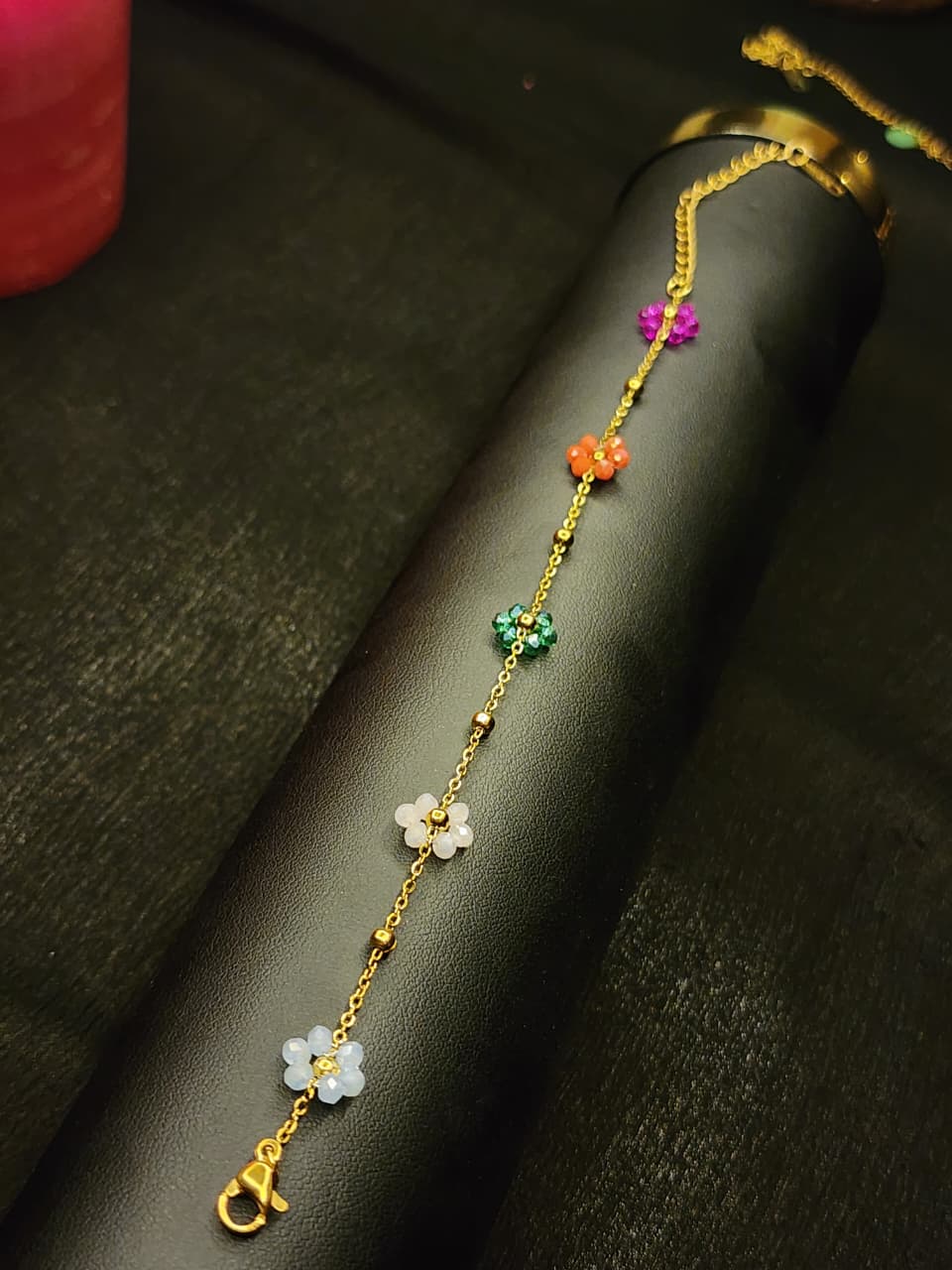 The Rainbow Petals Bracelet